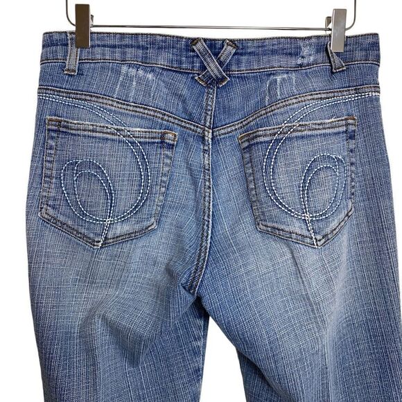 Cache 32 W Vintage flair denim jeans with embroidery - Picture 5 of 6